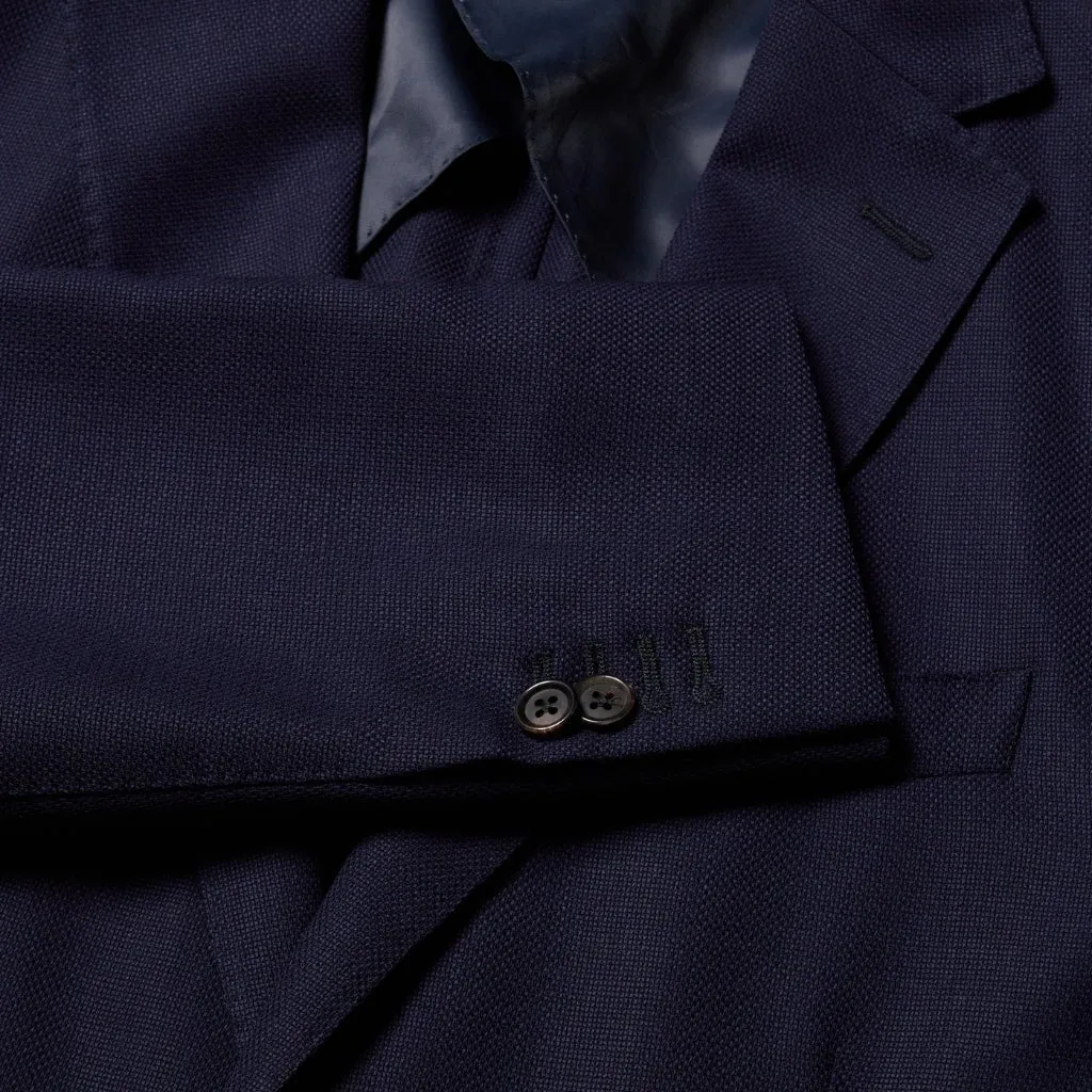 CORNELIANI Washable Wool Blazer NAVY REG