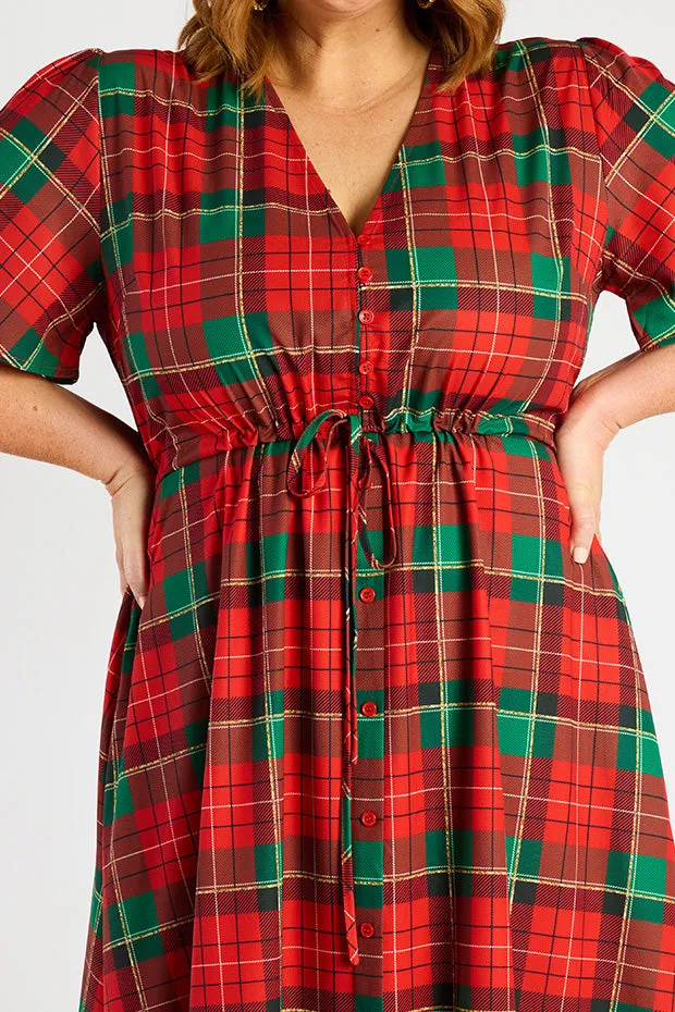 Marley Tartan Christmas Dress